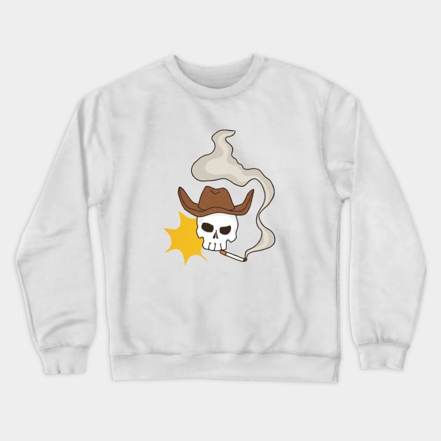 Smoking Kills Crewneck Sweatshirt by lauraapaints